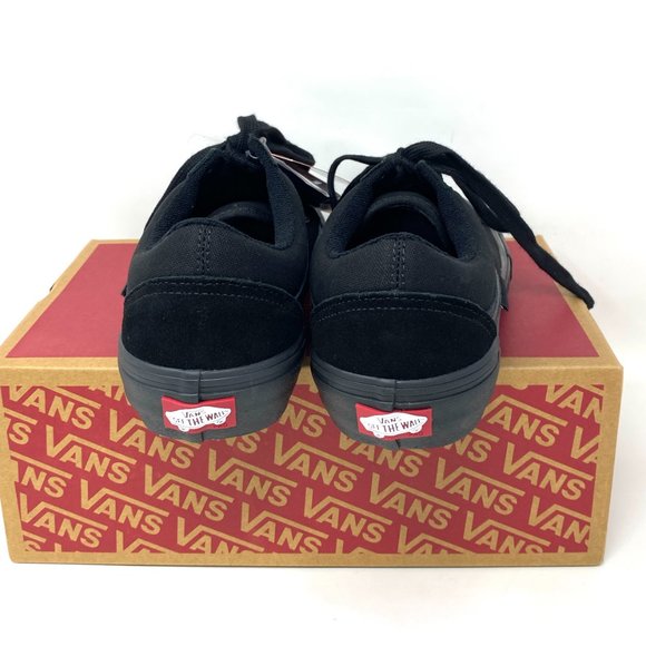 Vans Old Skool Pro Shoes Womens Black Skate Casual Suede Canvas Size VN000ZD41OJ - Picture 5 of 10